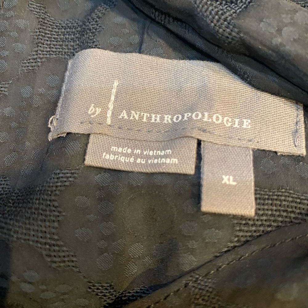 Anthropologie Elegant Black Halter Dress - Picture 4 of 6